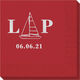 Sailboat Initials Napkins Image 2 of 2
